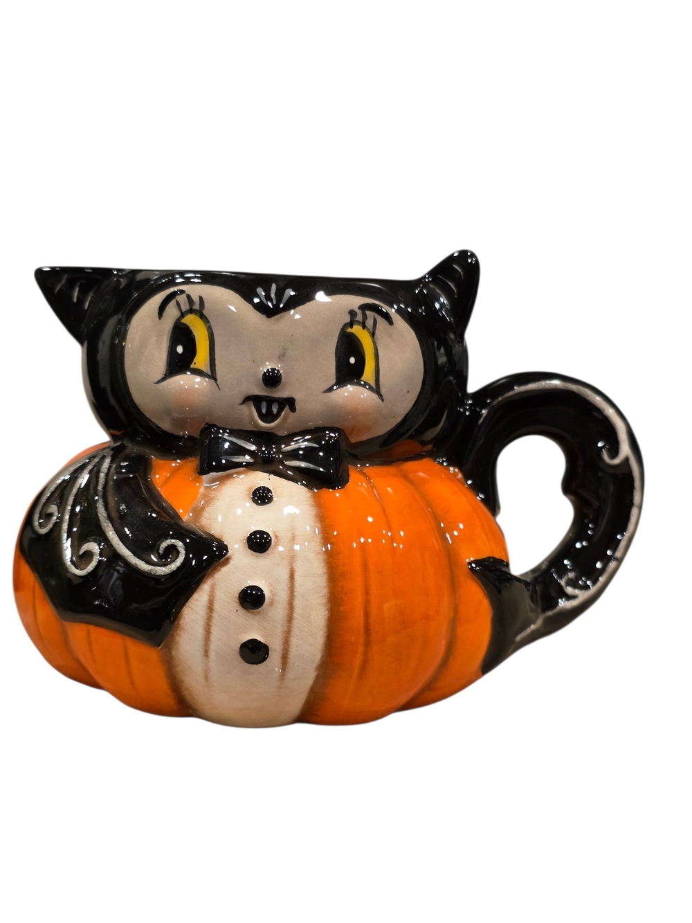 Johanna Parker - Transpac - Halloween Batty the Bat (Dapper Bat) Creamer